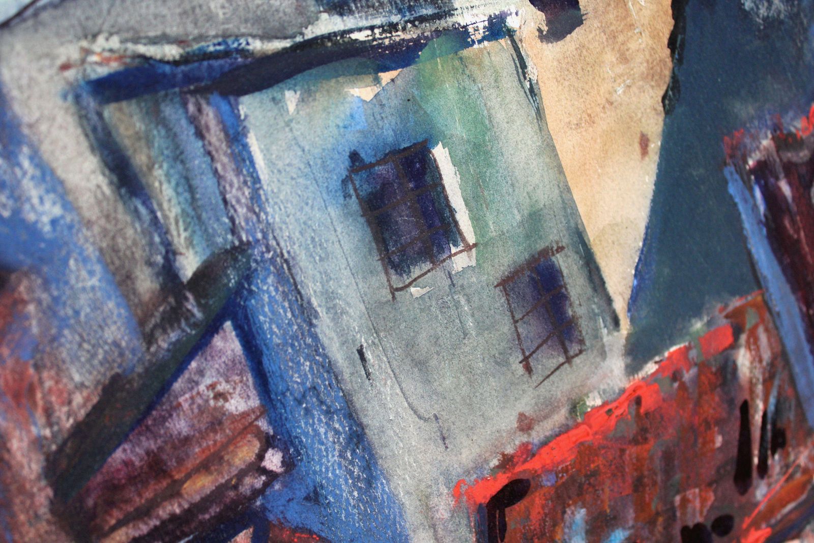 Dzidra Bauma The Roofs Of Tukums 1985 photo vinterior