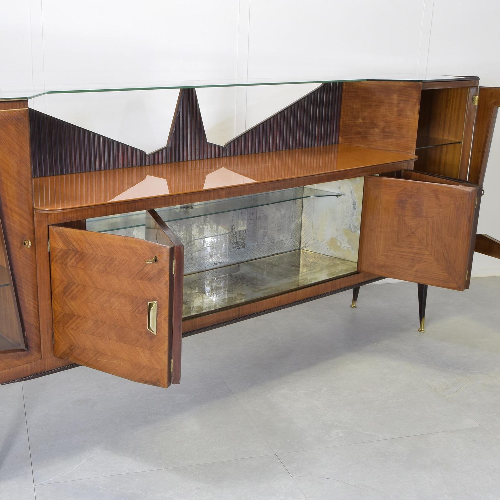 Furniture Consorzio Esposizione Mobili Cantù Buffet 1960s photo