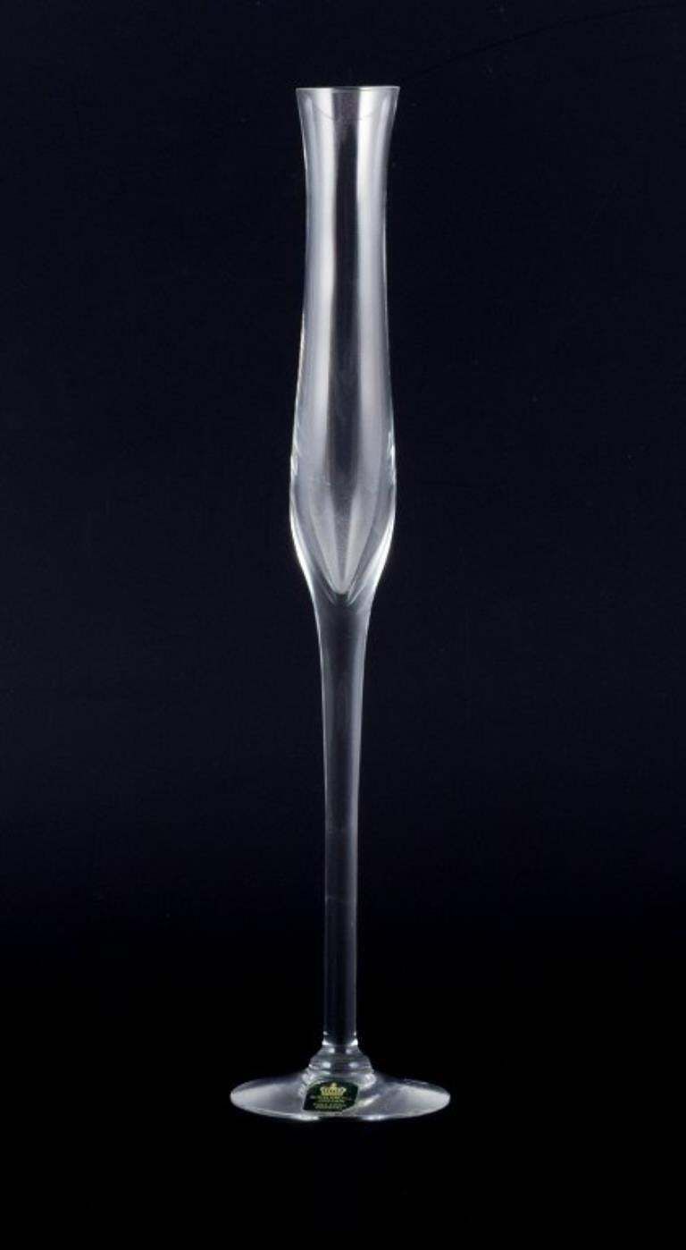 Kosta Boda And Several Other Swedish Glassworks. Set Of Four Tall Glasses photo 278.0