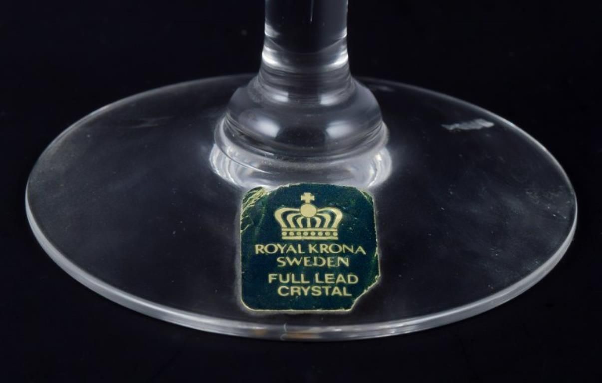 Kosta Boda And Several Other Swedish Glassworks. Set Of Four Tall Glasses photo vinterior