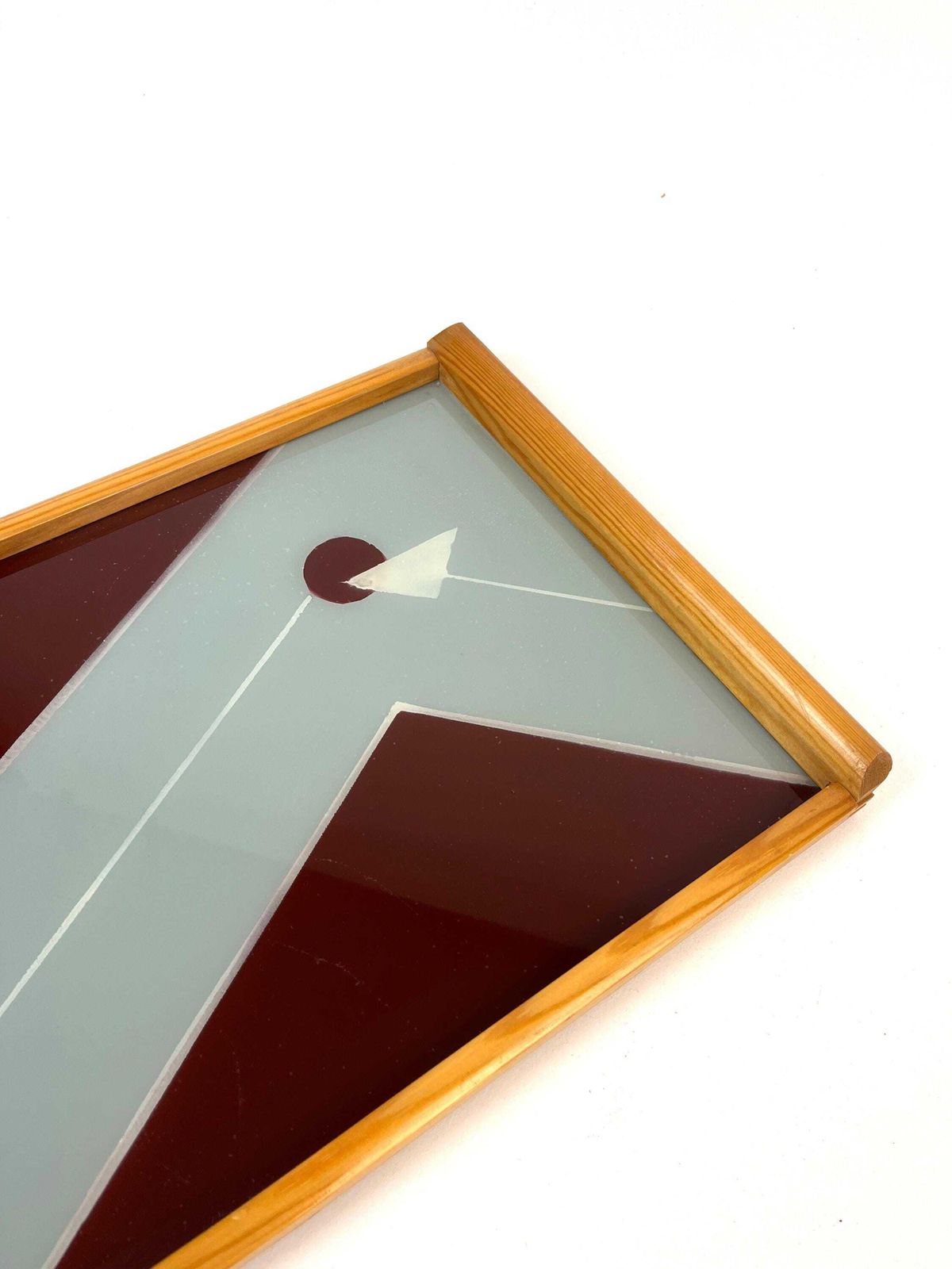 Beautiful Bauhaus Suprematism Streamline Cubist Art Deco Cocktail Serving Tray photo vinterior