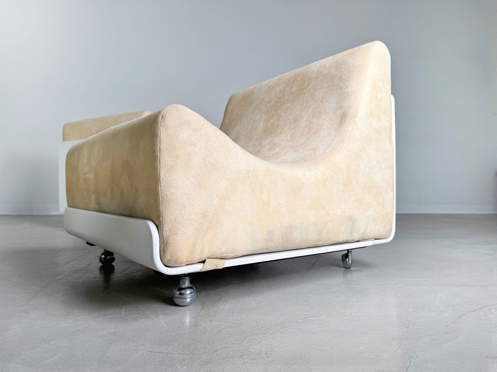 Set Of 4 Cor Orbis Midcentury Sofa Modules Luigi Colani Space Age photo vintage