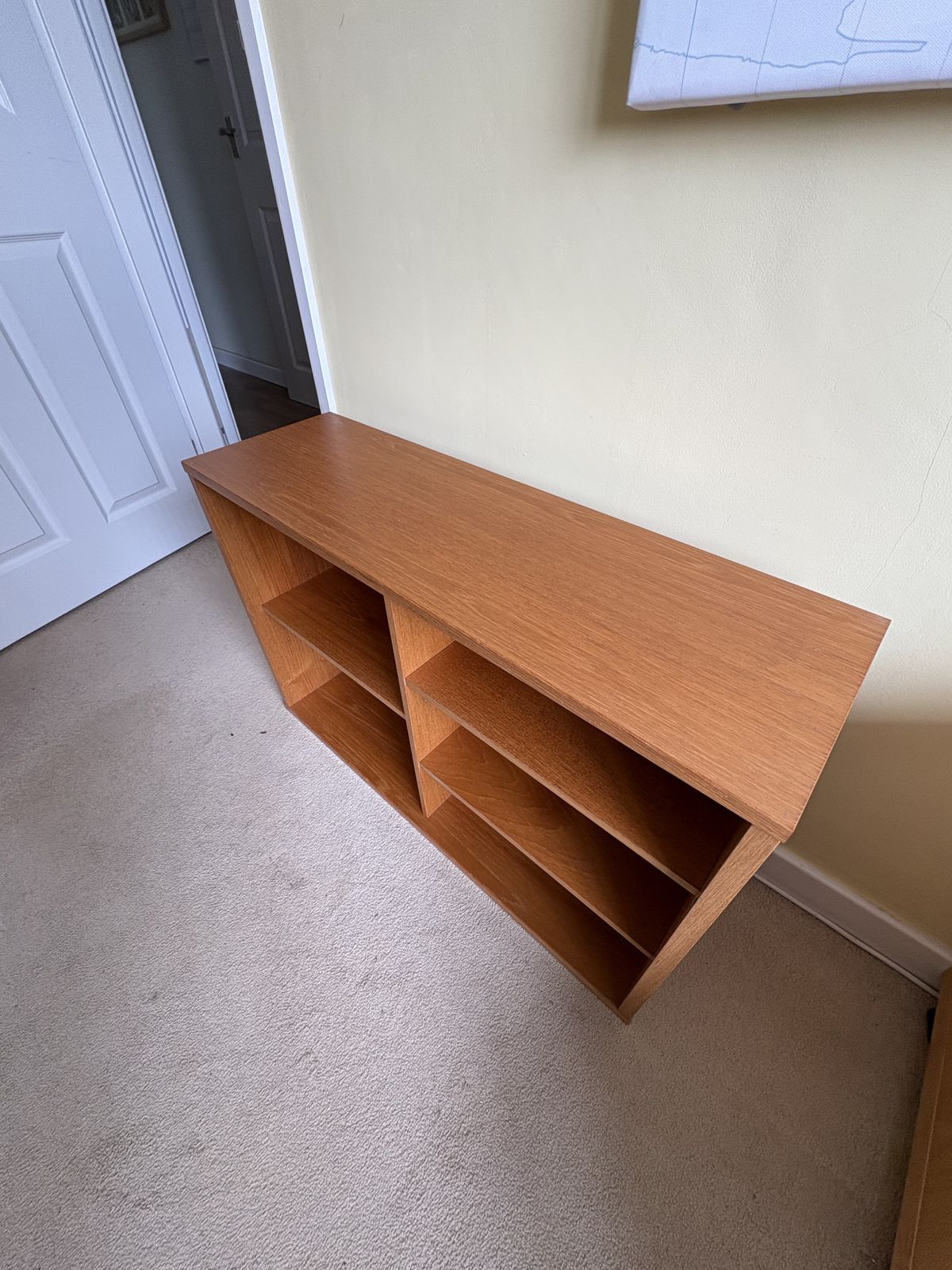 Beaver & Tapley 33 Floating Teak Shelf Unit photo furniture