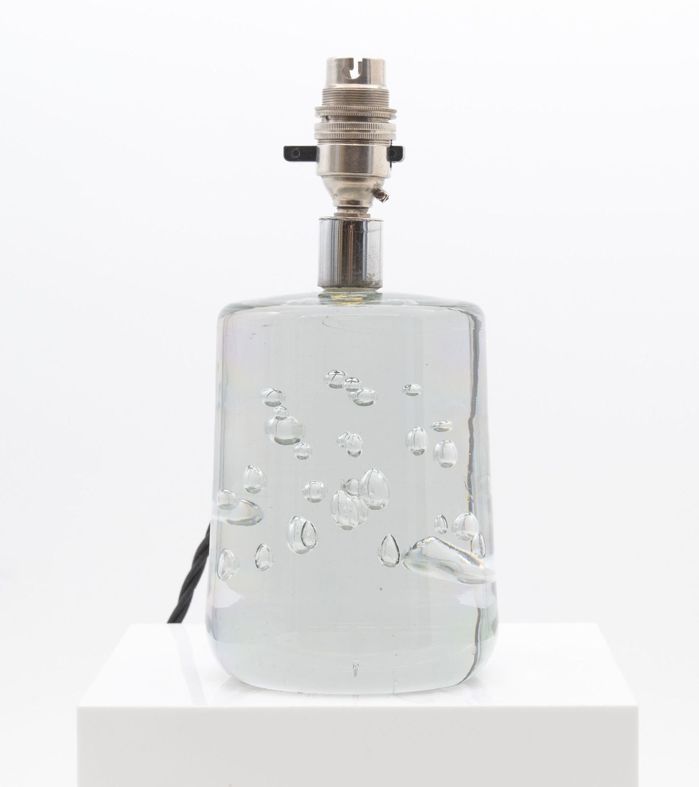 Josef Frank 1819 Cylindrical Glass Table Lamp For Svenskt Tenn Sweden Circa 1940 photo furniture