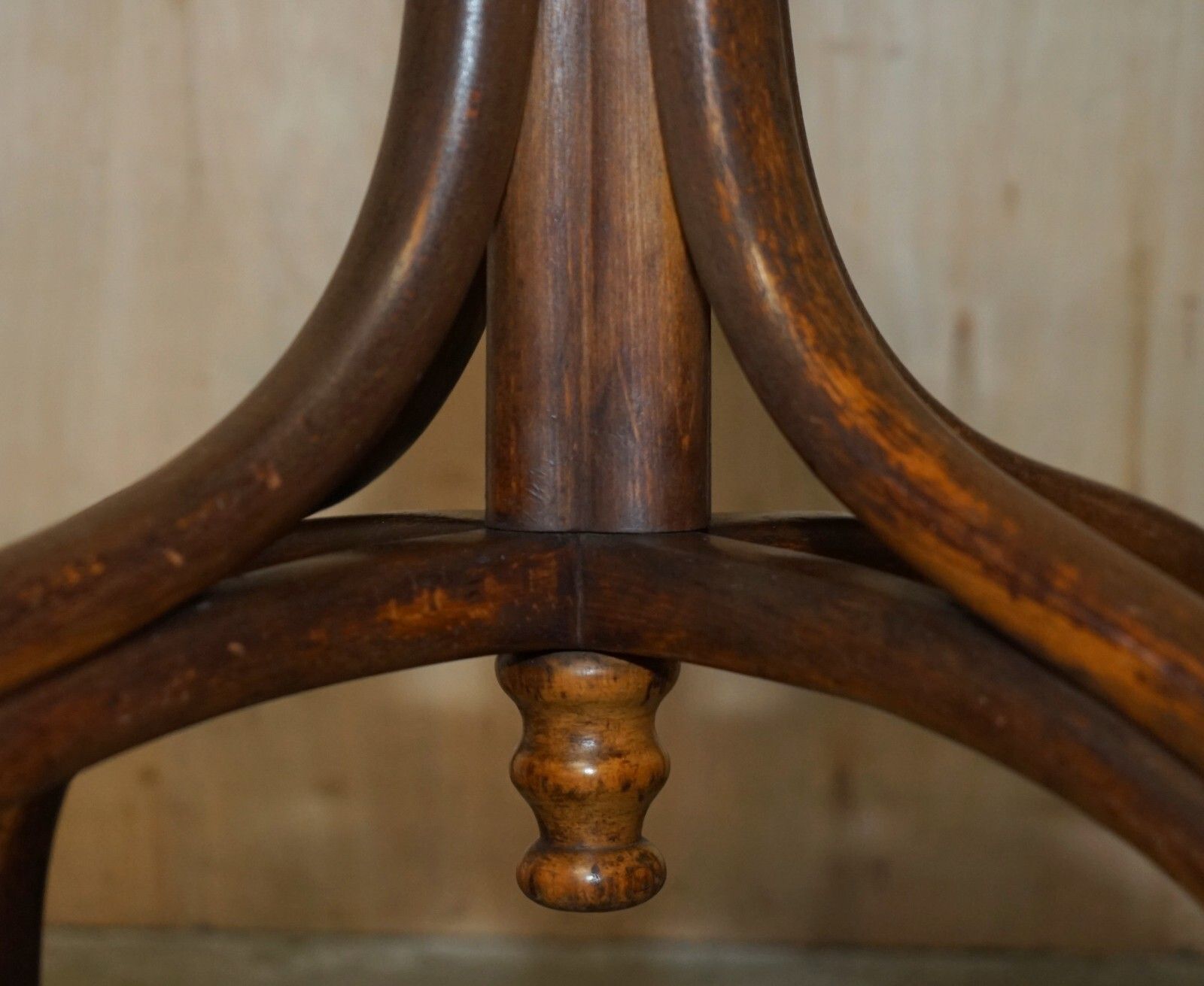 photo for sale Antique Period Stamped Late Victorian Circa 1880 Thonet Bentwood Coat Rack Stand