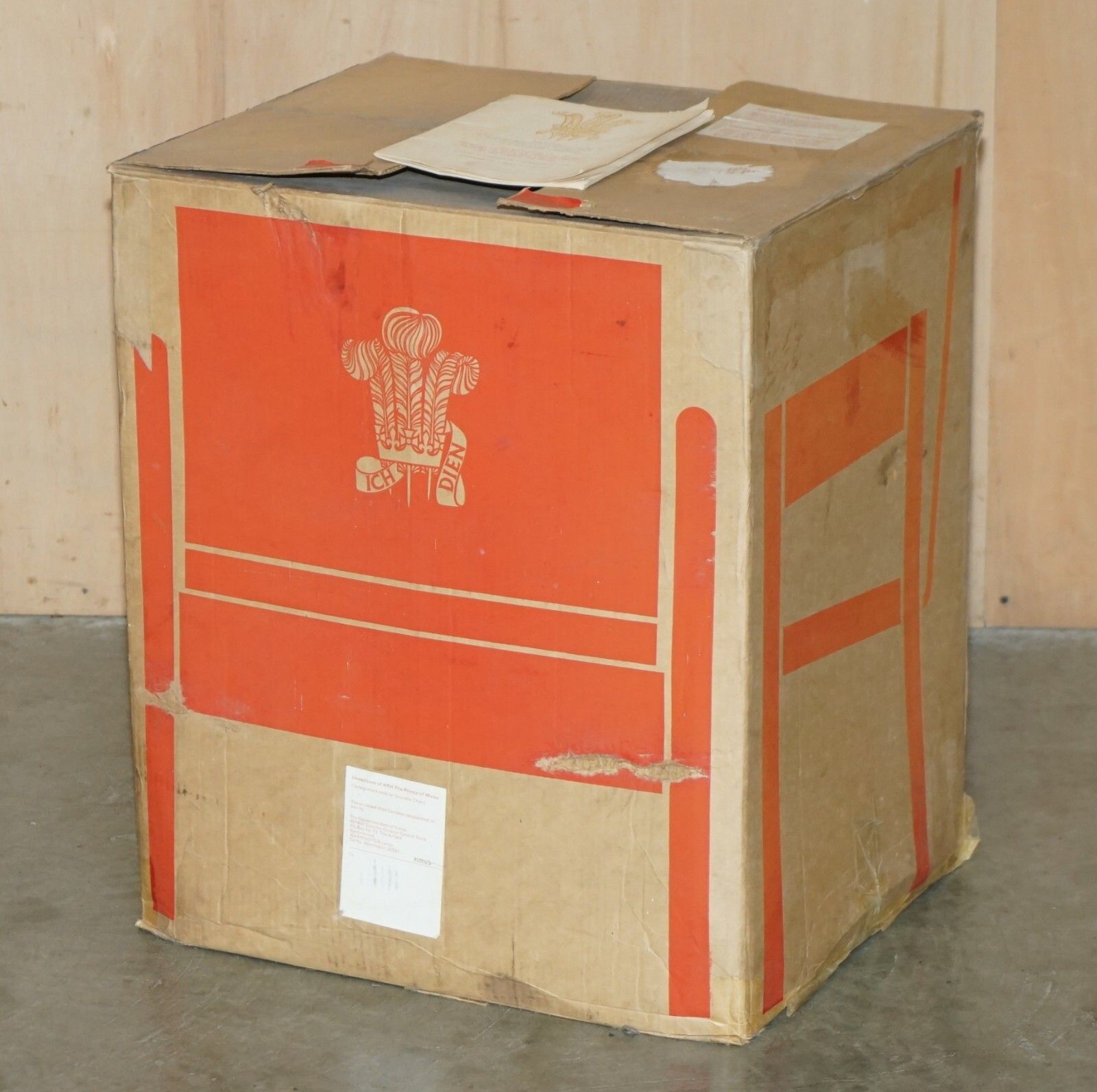 Last Of Its Kind Brand New In The Box 1969 Prince Charles Investiture Armchair photo Furniture