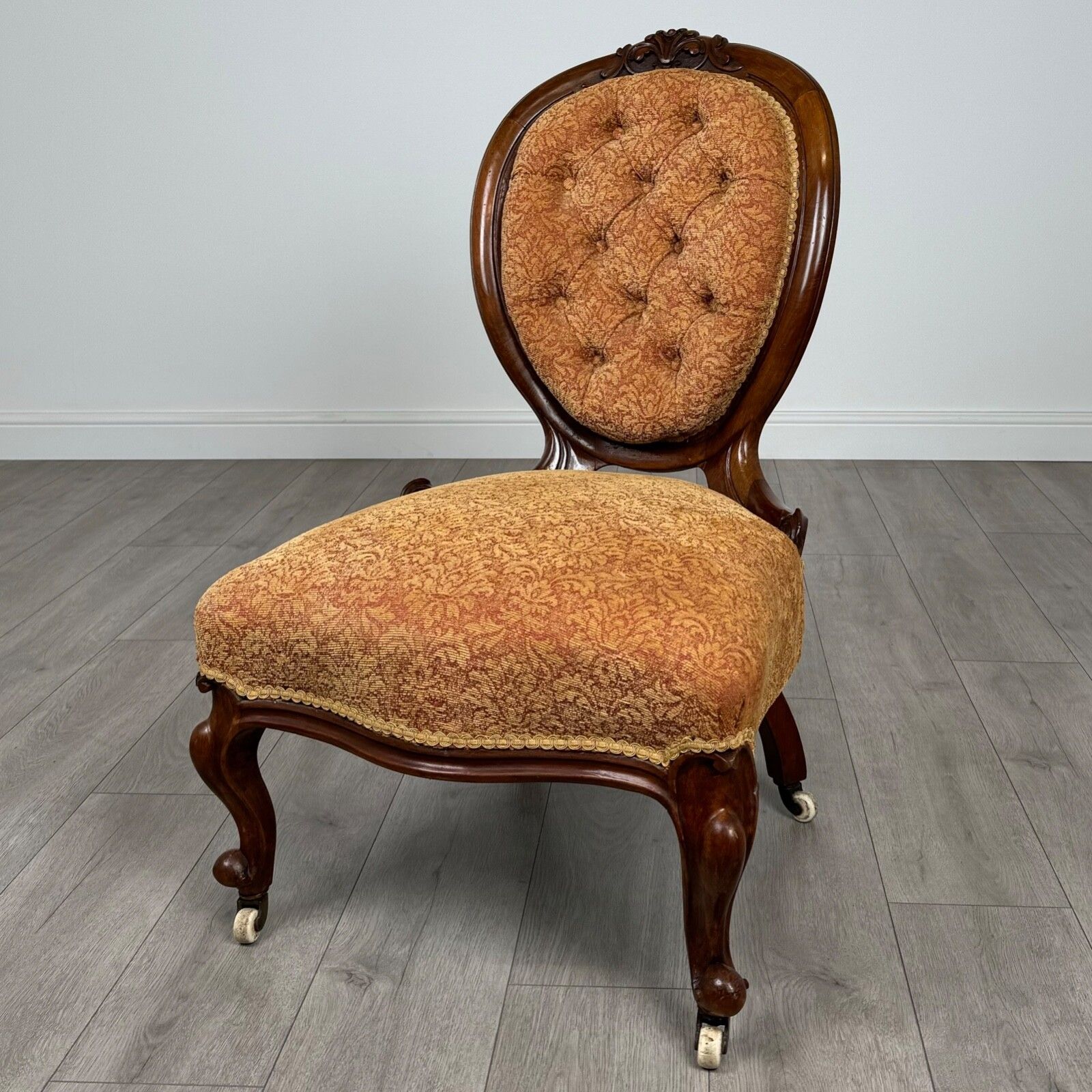 Antique 19th Century Pair Of Fine Quality Armchairs In Mahogany photo for sale