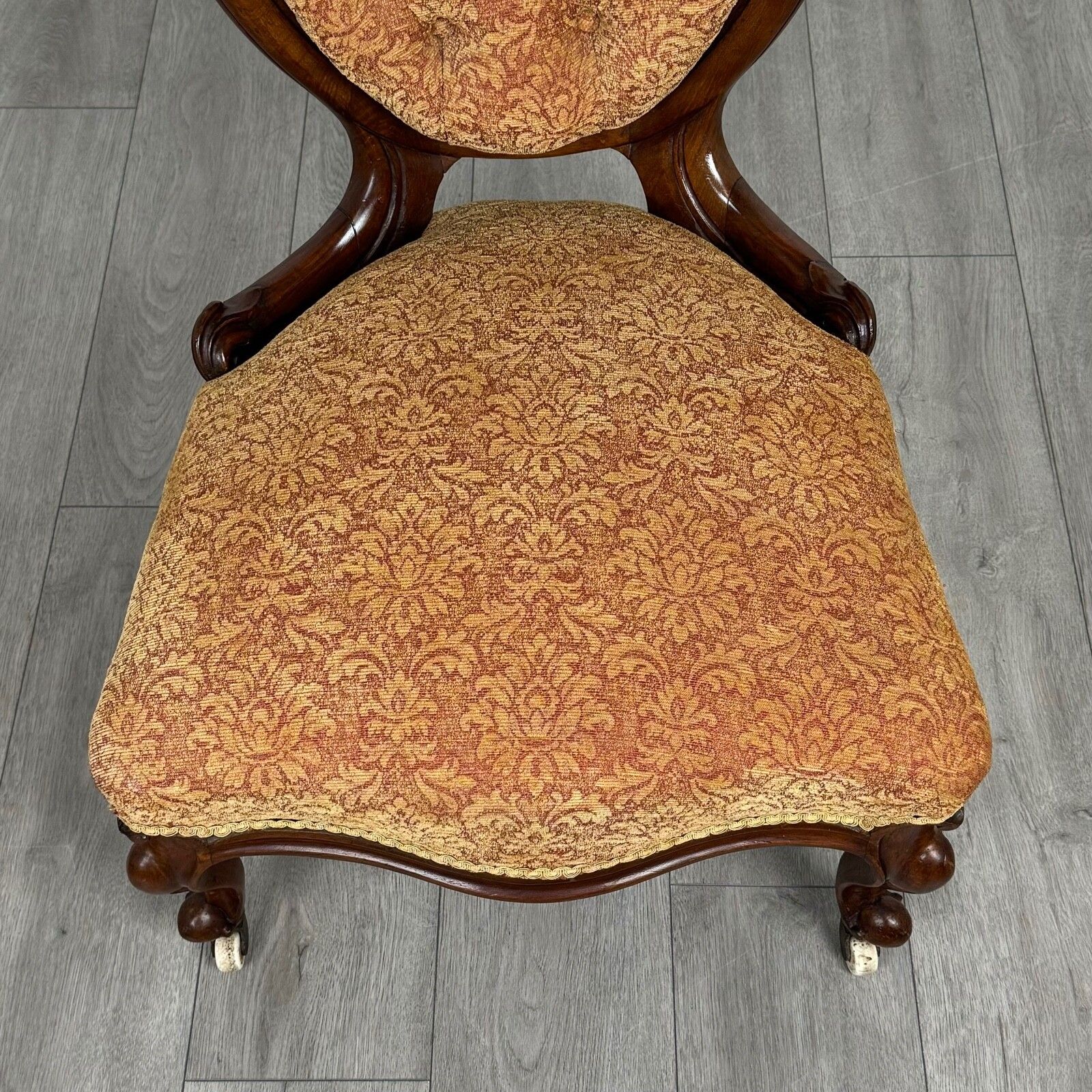 Antique 19th Century Pair Of Fine Quality Armchairs In Mahogany photo vintage