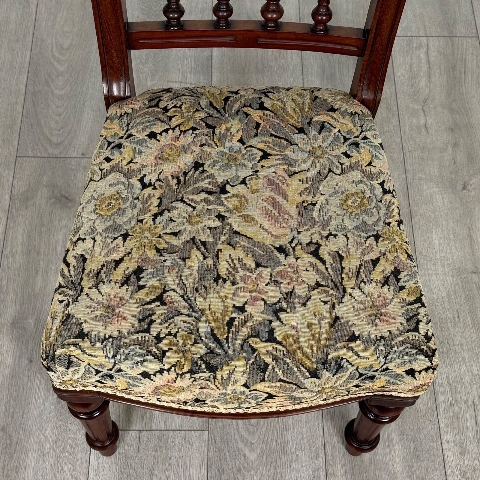 Antique 19th Century Set Of 6 Mahogany Dining Chairs photo vinterior