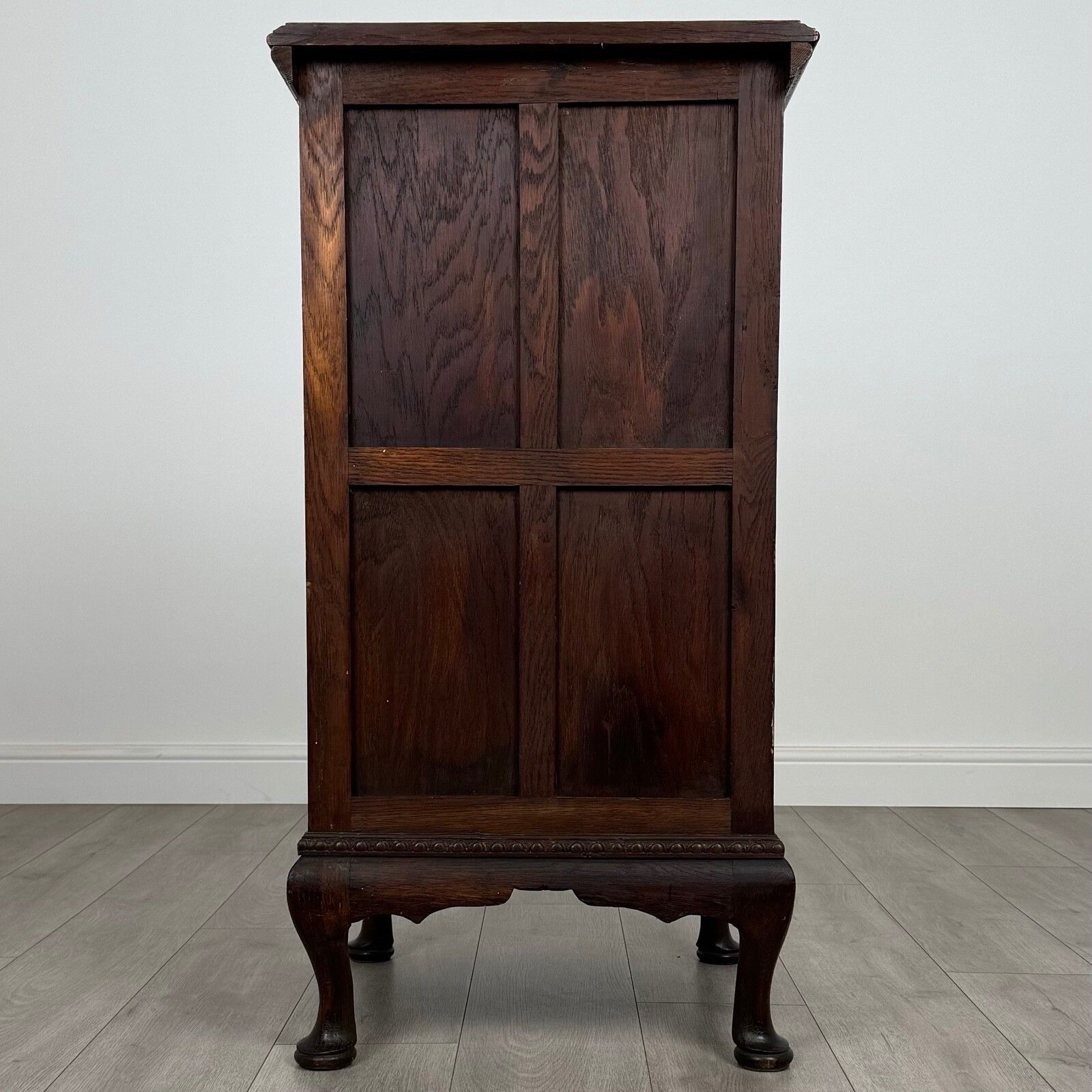 Antique 20th Century Unique Oak Cabinet Of Fine Quality photo vinterior