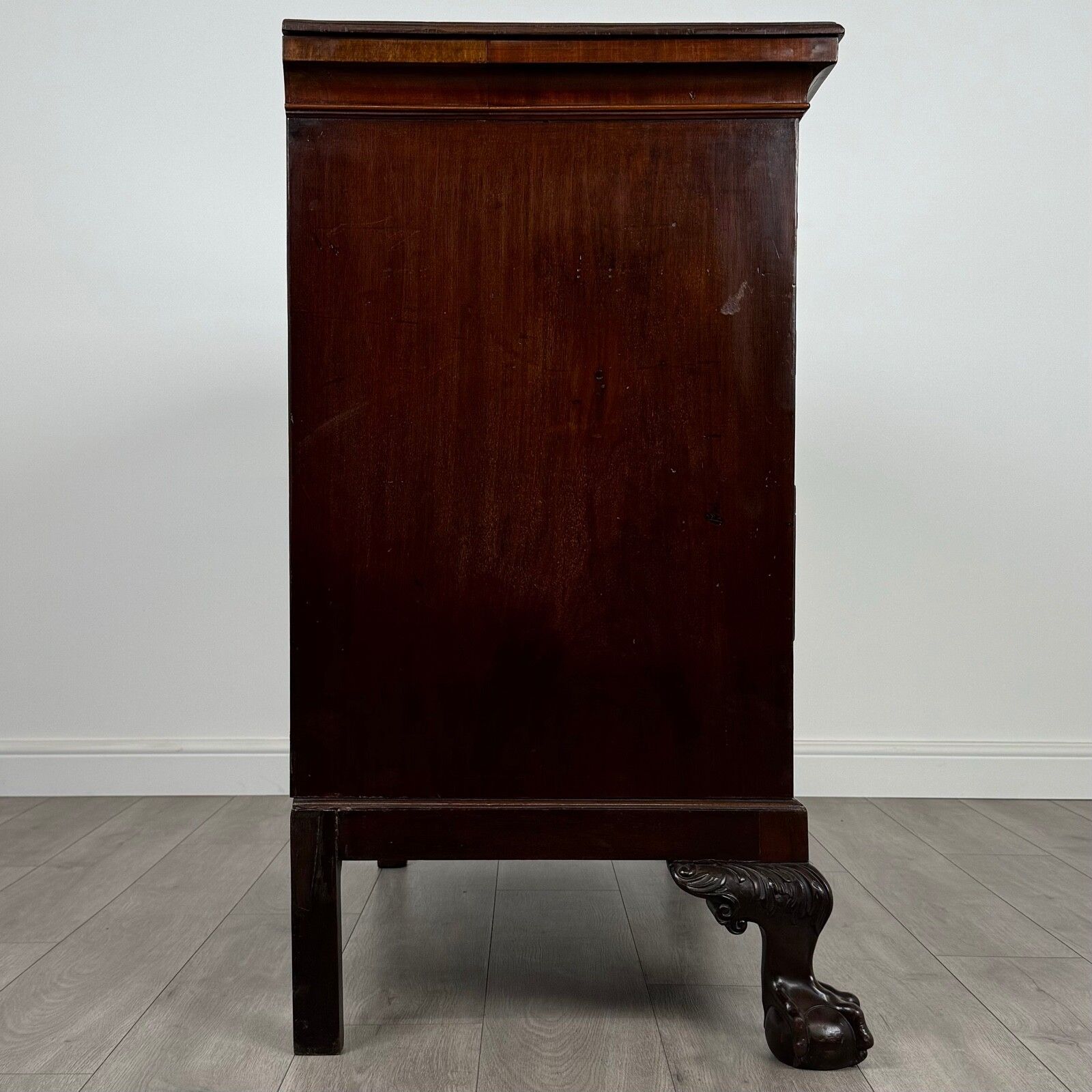 Antique 19th Century Irish Chest Of Drawers In Mahogany photo buy