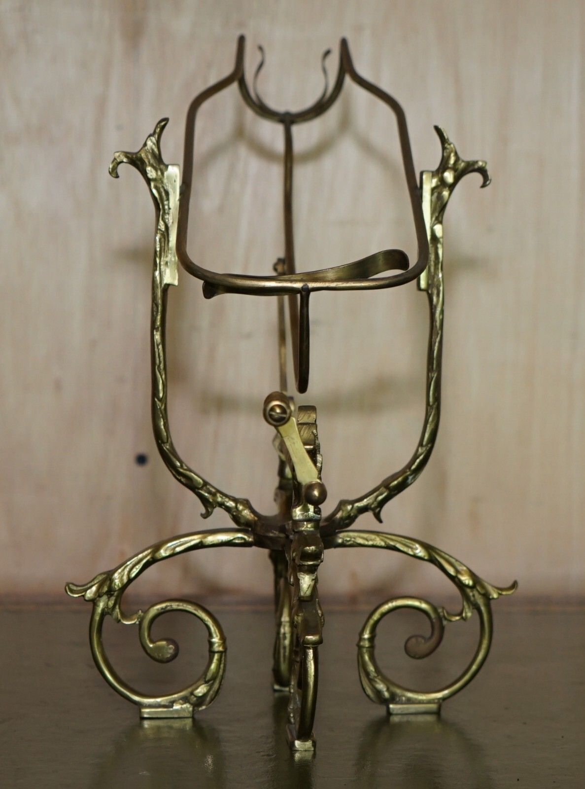 Antique Victorian French Brass Mechanical Wine Pourer Add A Touch Of Class! photo 695.0