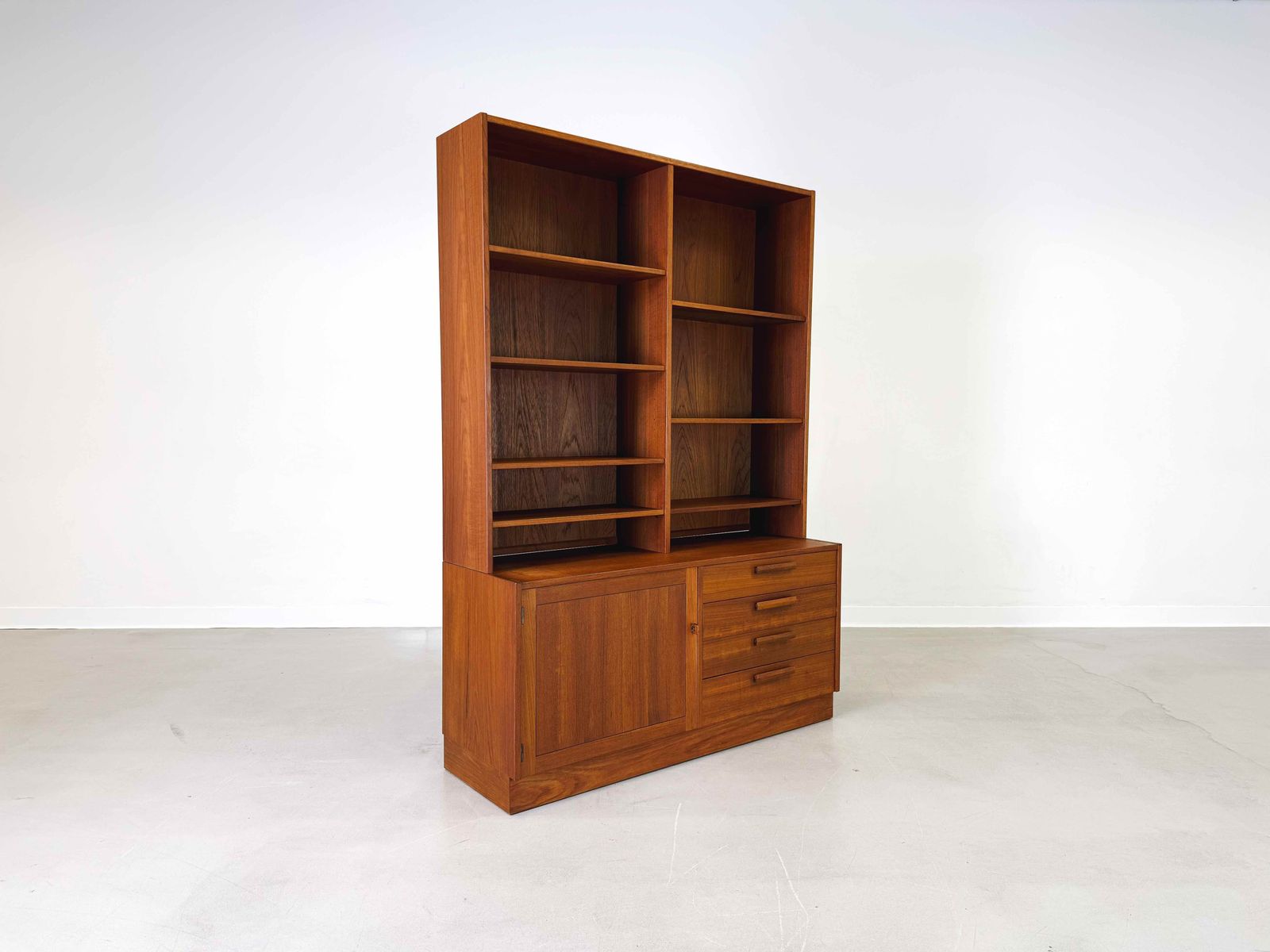 Mid Century Bookcase Troeds Nils Jonsson Teak Sweden Domi Monté photo Furniture