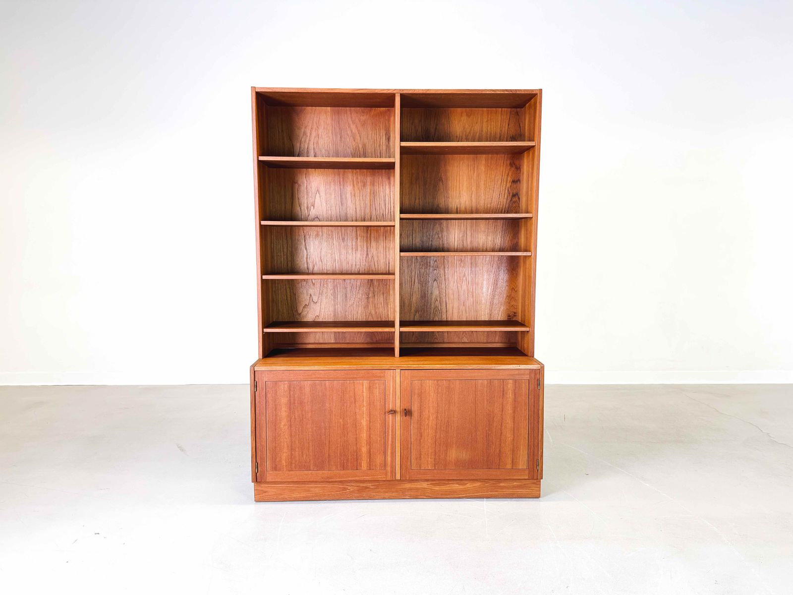 Mid Century Bookcase Troeds Nils Jonsson Teak Sweden Domi Monté photo vinterior