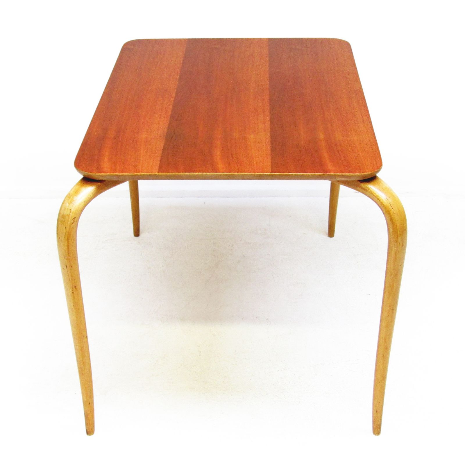 photo for sale Early Swedish "Annika" Coffee Table In Cuban Mahogany By Bruno Mathsson, Circa 1940
