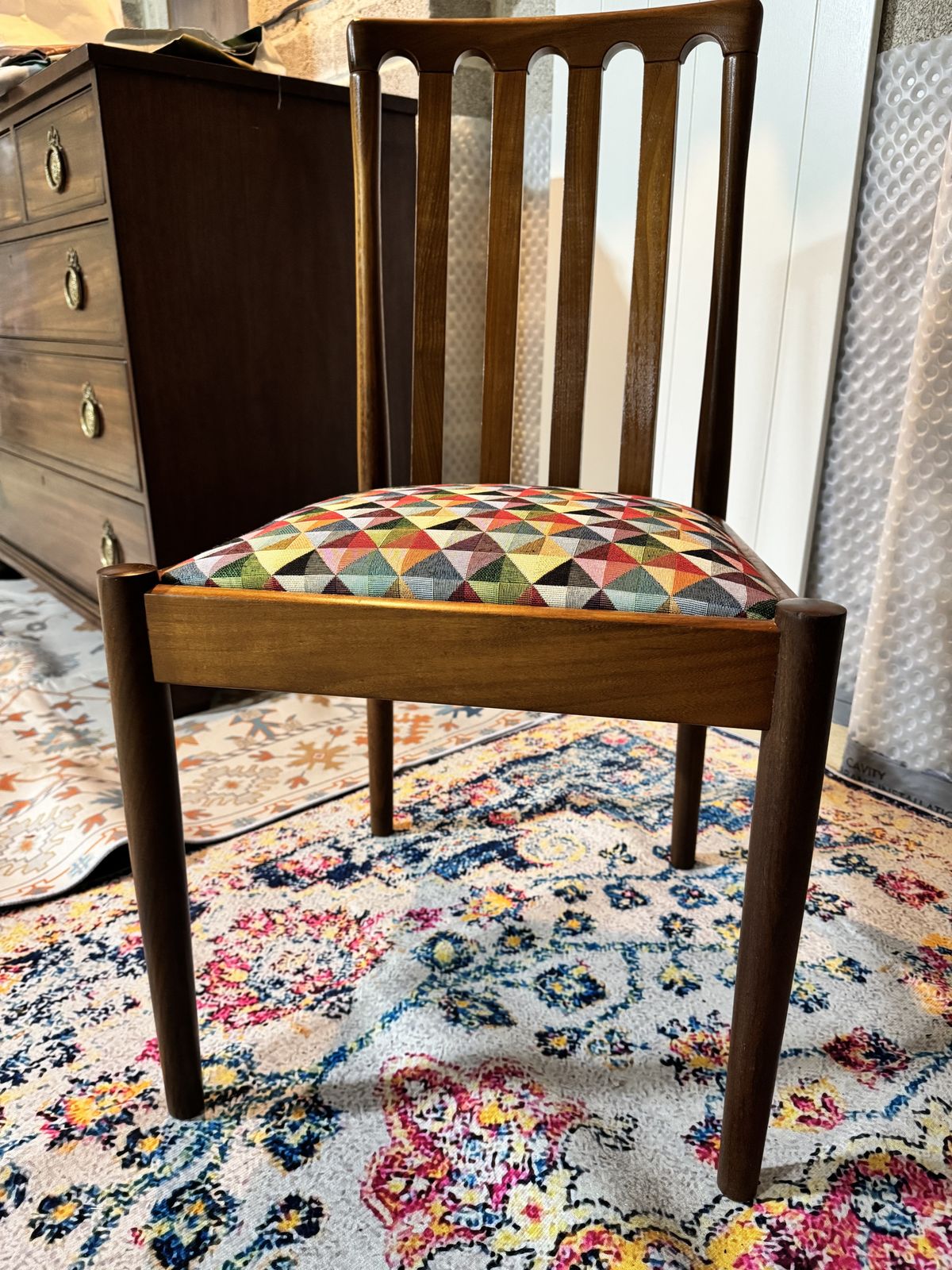 photo furniture 6 X Mid Century Teak Meredew Chairs