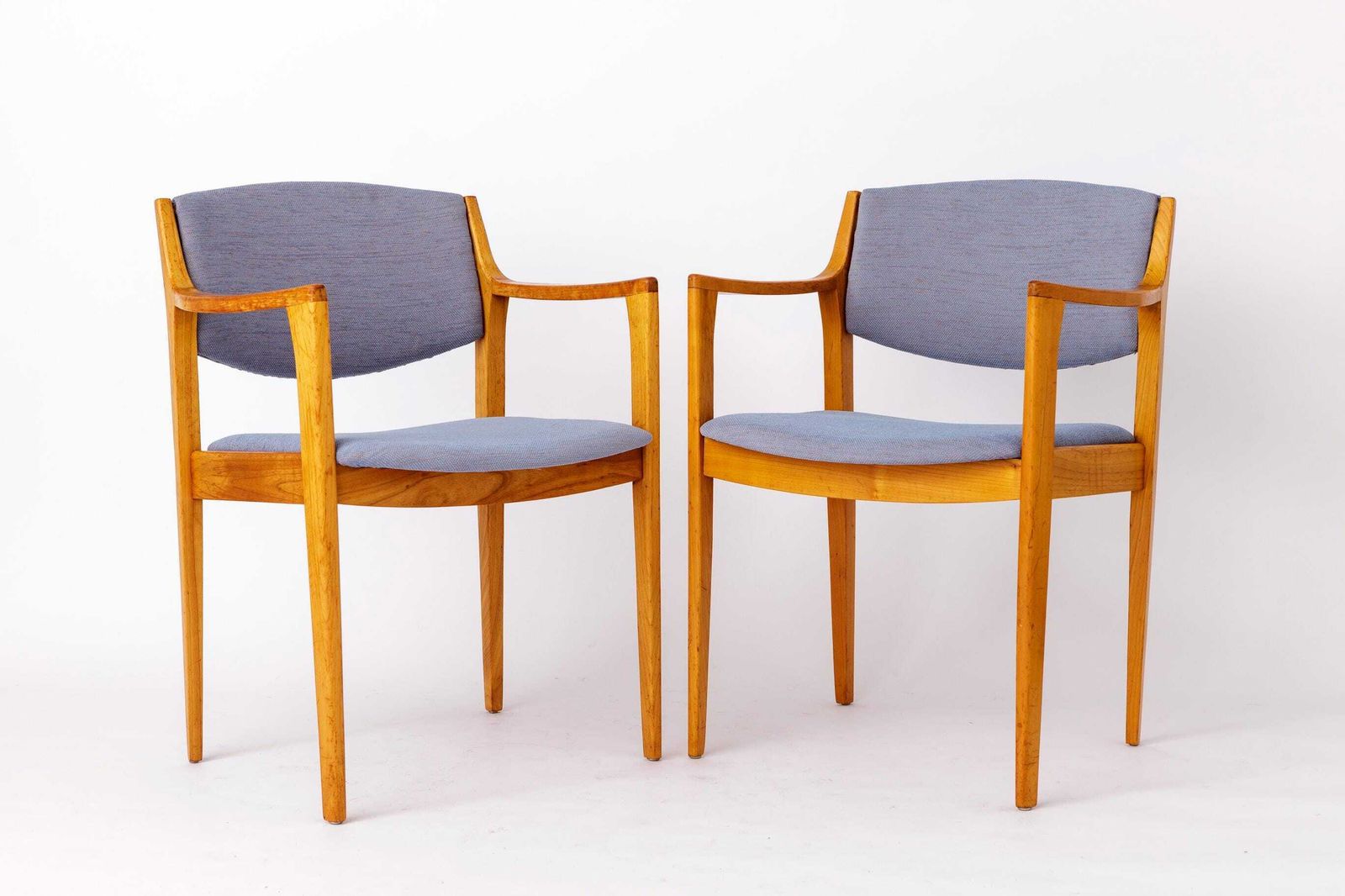 Pair Of Vintage German Armchairs | 1960s |Refurbished & Reupholstered