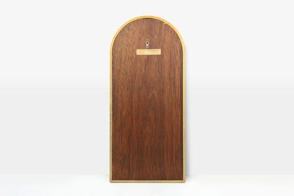 photo for sale Large Facet Cut Mirror With Gilded Frame By Deknudt, 1960s