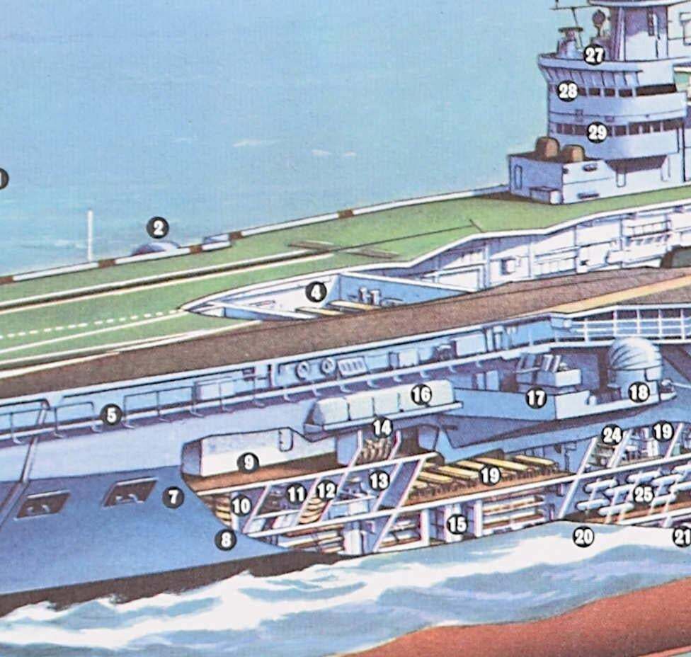 Hms Hermes, Lithograph By Laurence Dunn photo Art
