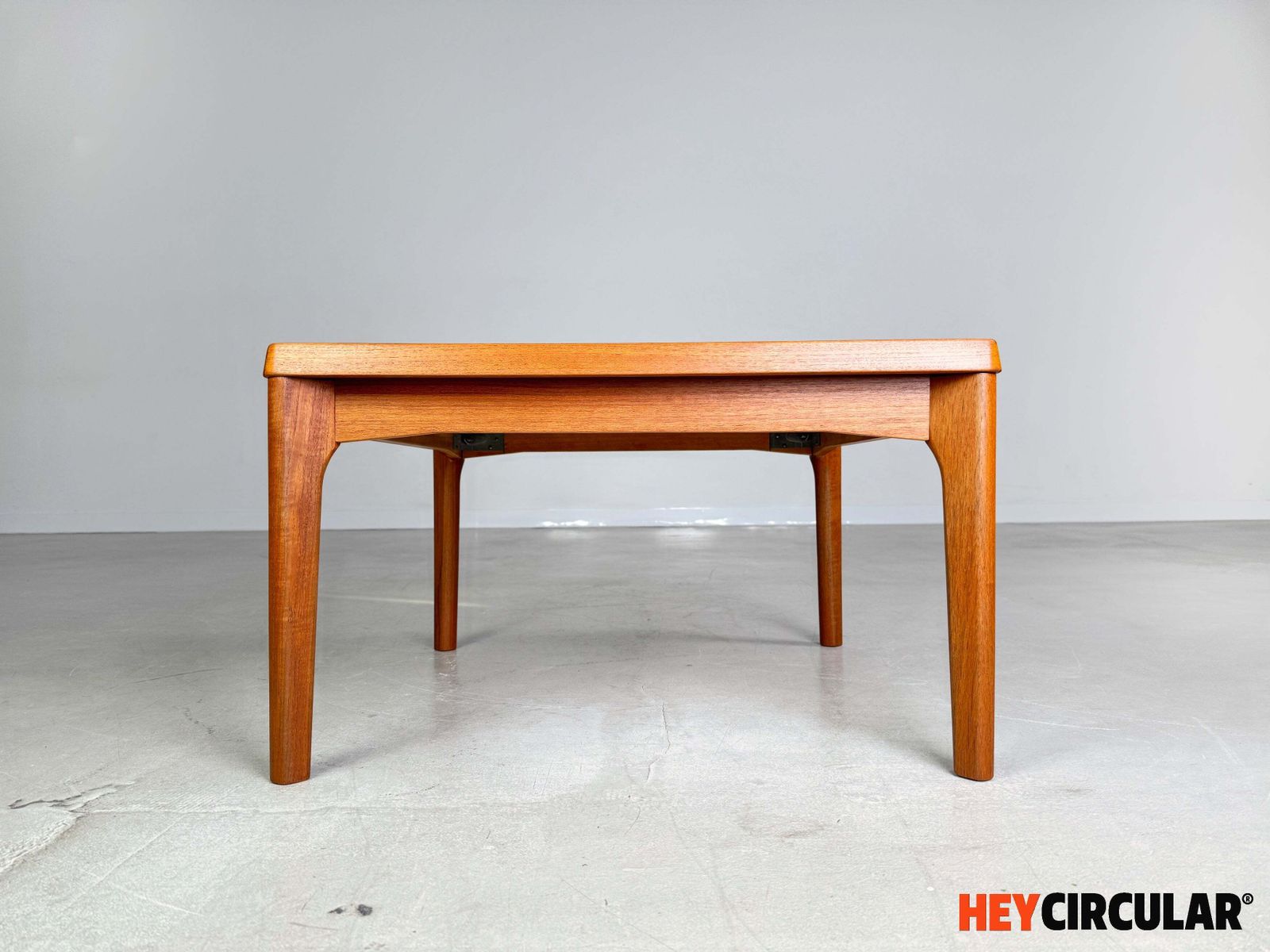 Original Henning Kjaernulf Midcentury Coffee Table Velje Stolefabrik Teak photo furniture