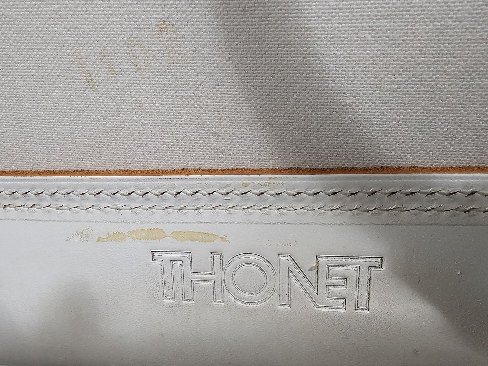Furniture Set Of 6 Mies Van Der Rohe Mr10 White Cantilever Dining Chairs For Thonet, 1980s photo