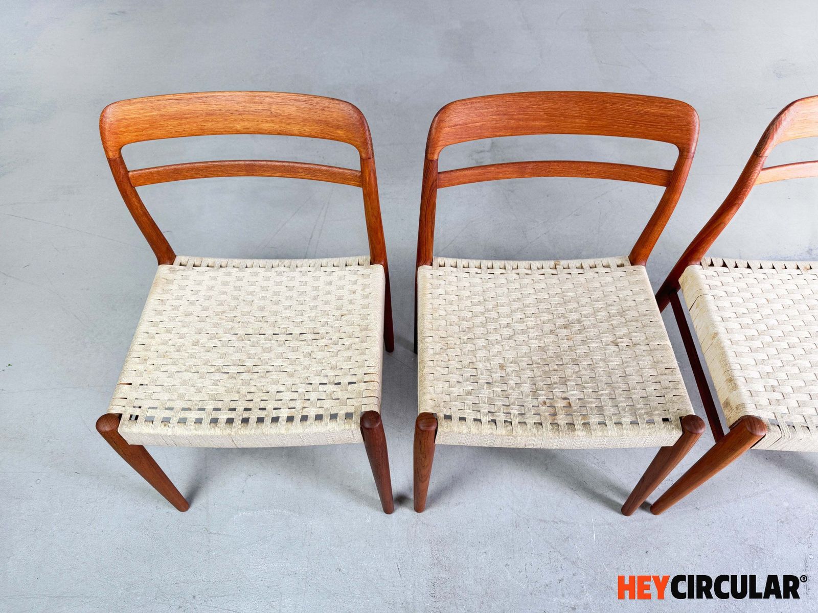 Set Of 5 Mid Century Chairs Gustav Bahus Alf Aarseth photo 1990.0