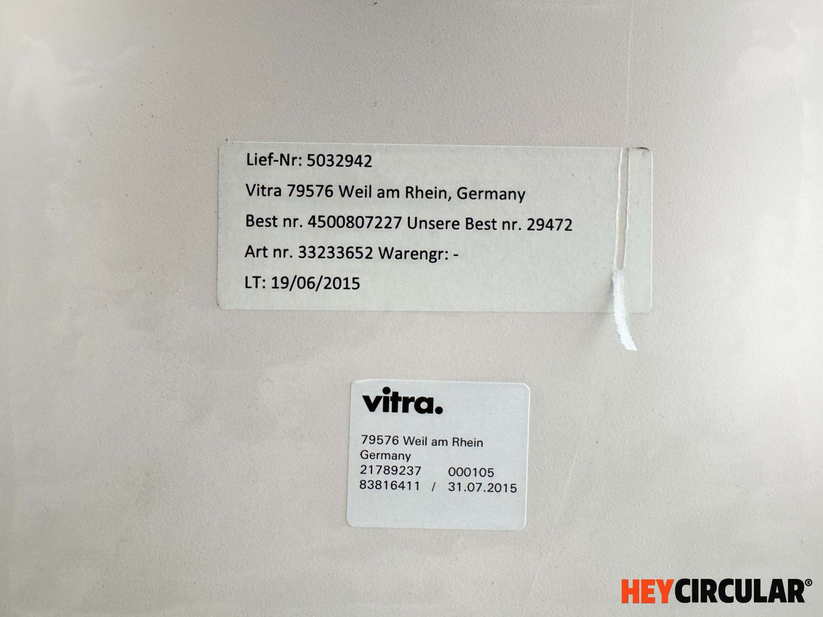 photo for sale 7x Vitra Desk Ad Hoc Antonio Citterio On Castors Soft Light