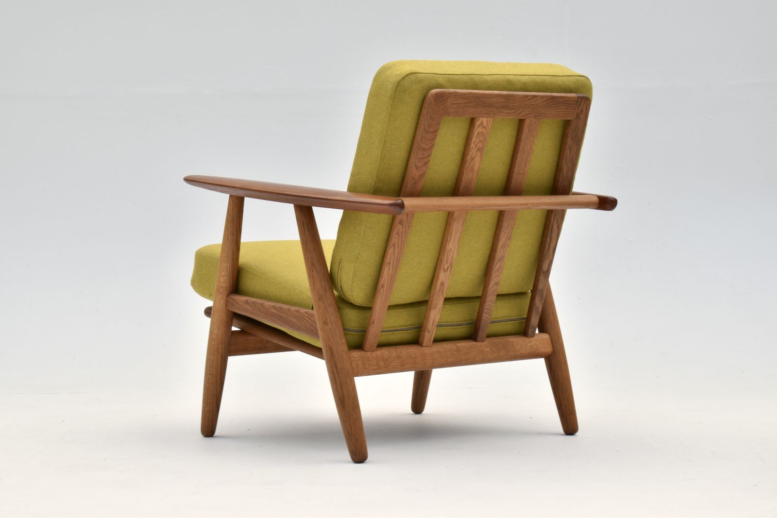 Hans Wegner Ge240 Oak & Teak Cigar Chair For Getama photo furniture