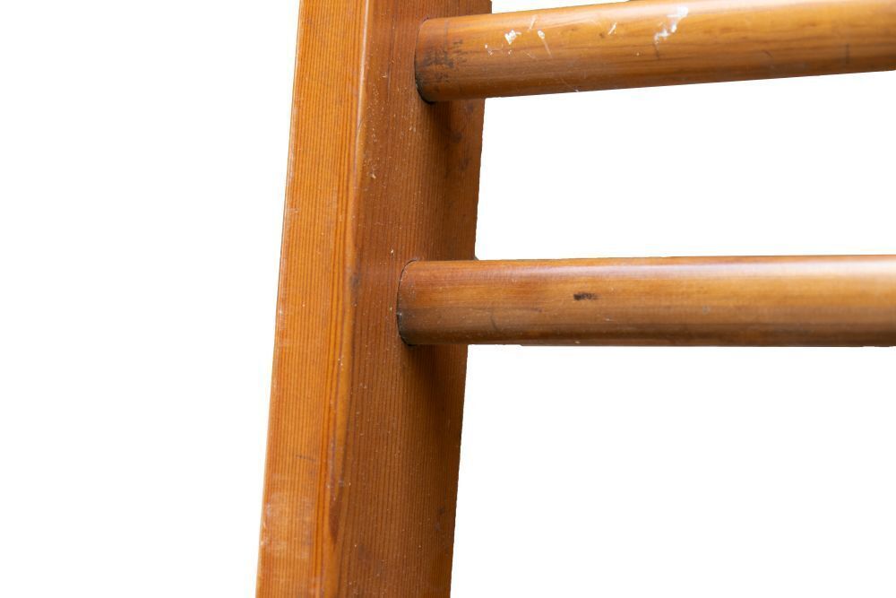 Large Wooden Shop Display Ladders photo vinterior
