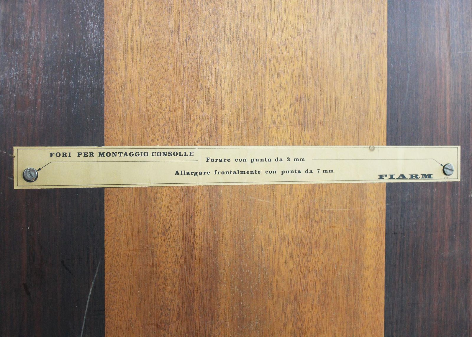 Carlo De Carli Entrance Hall Set In Plywood And Fabric By Fiarm 1960s photo vintage