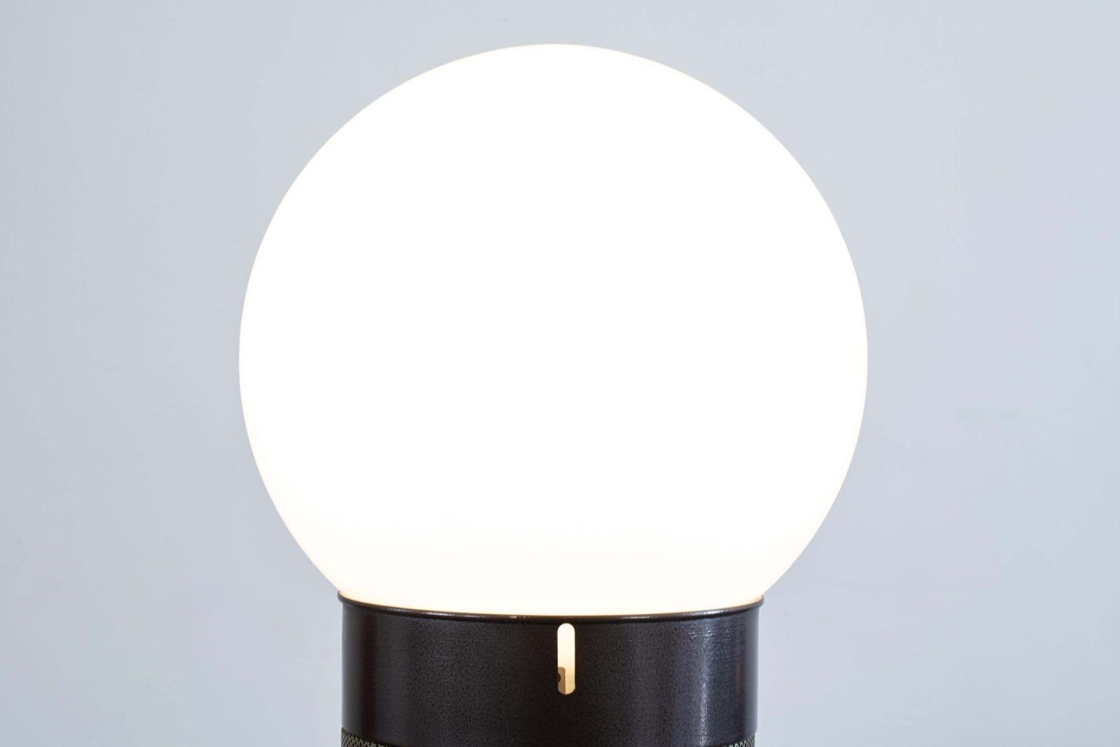 photo furniture Gae Aulenti Oracolo Floor Lamp In Metal And Blow Glass By Artemide 1970 Italy