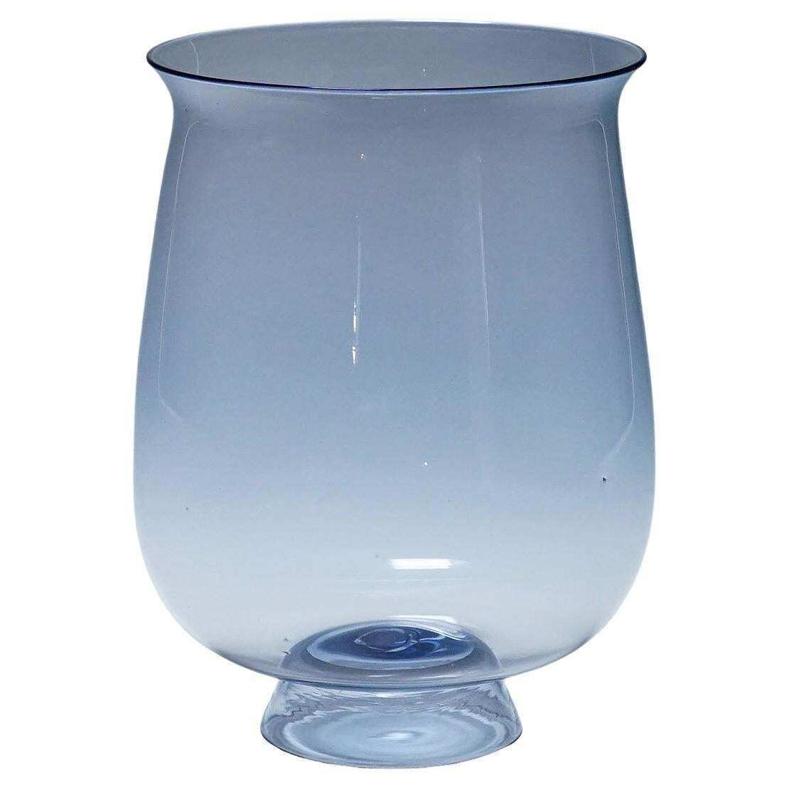 Antique Vetro Soffiato Glass Vase, Murano 1920s