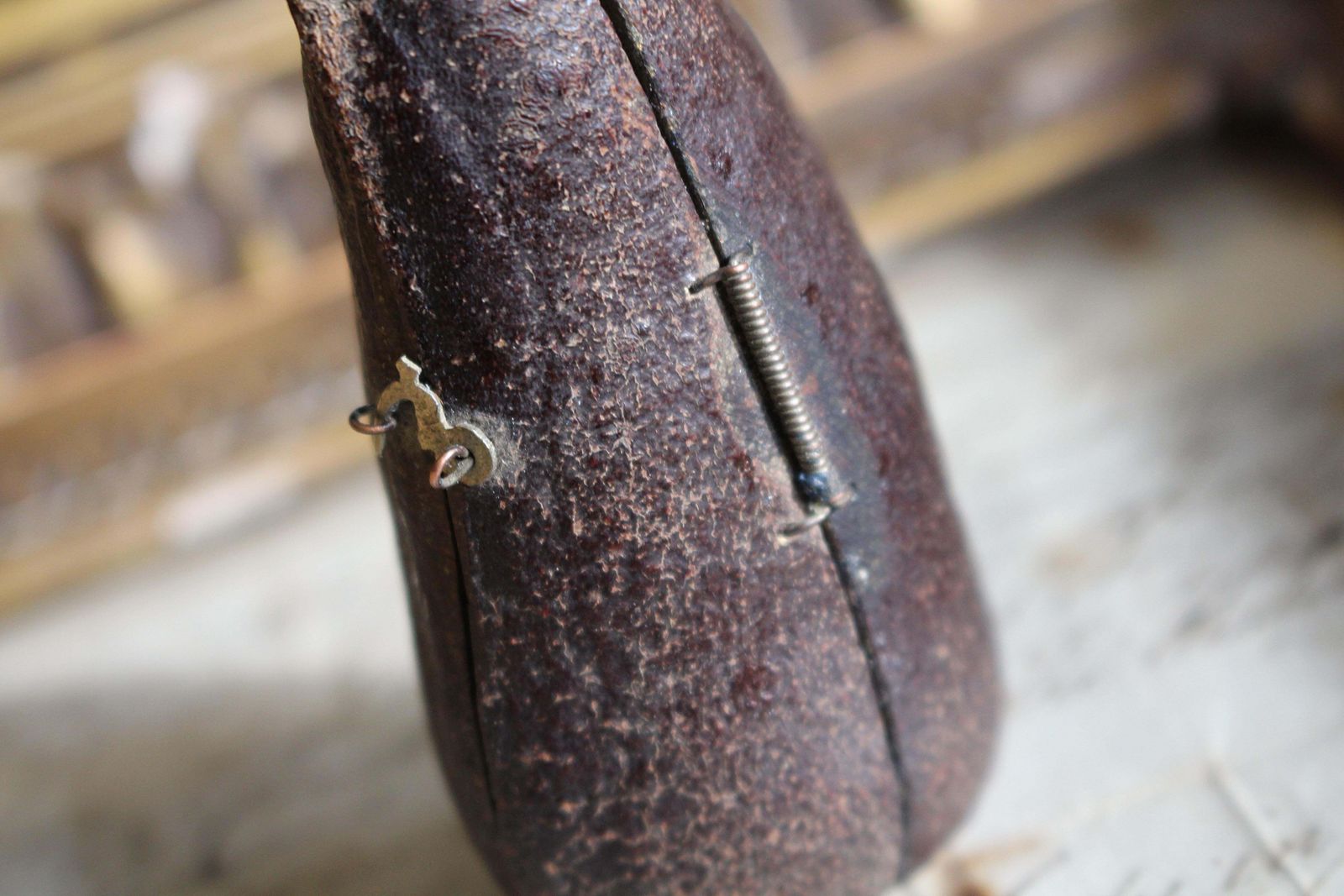 19th Century Maritime Nautical Sailor Folk Art Carved Cassia Pod Nut Curiosity photo Home Decor