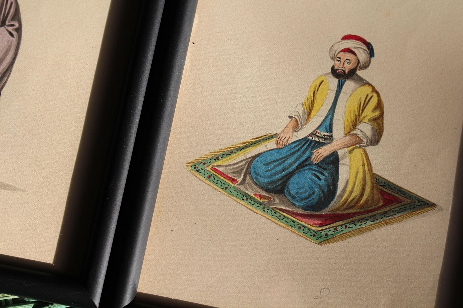 Eight 19th Century Italian School Watercolours Turkish & Eastern Portraits photo buy