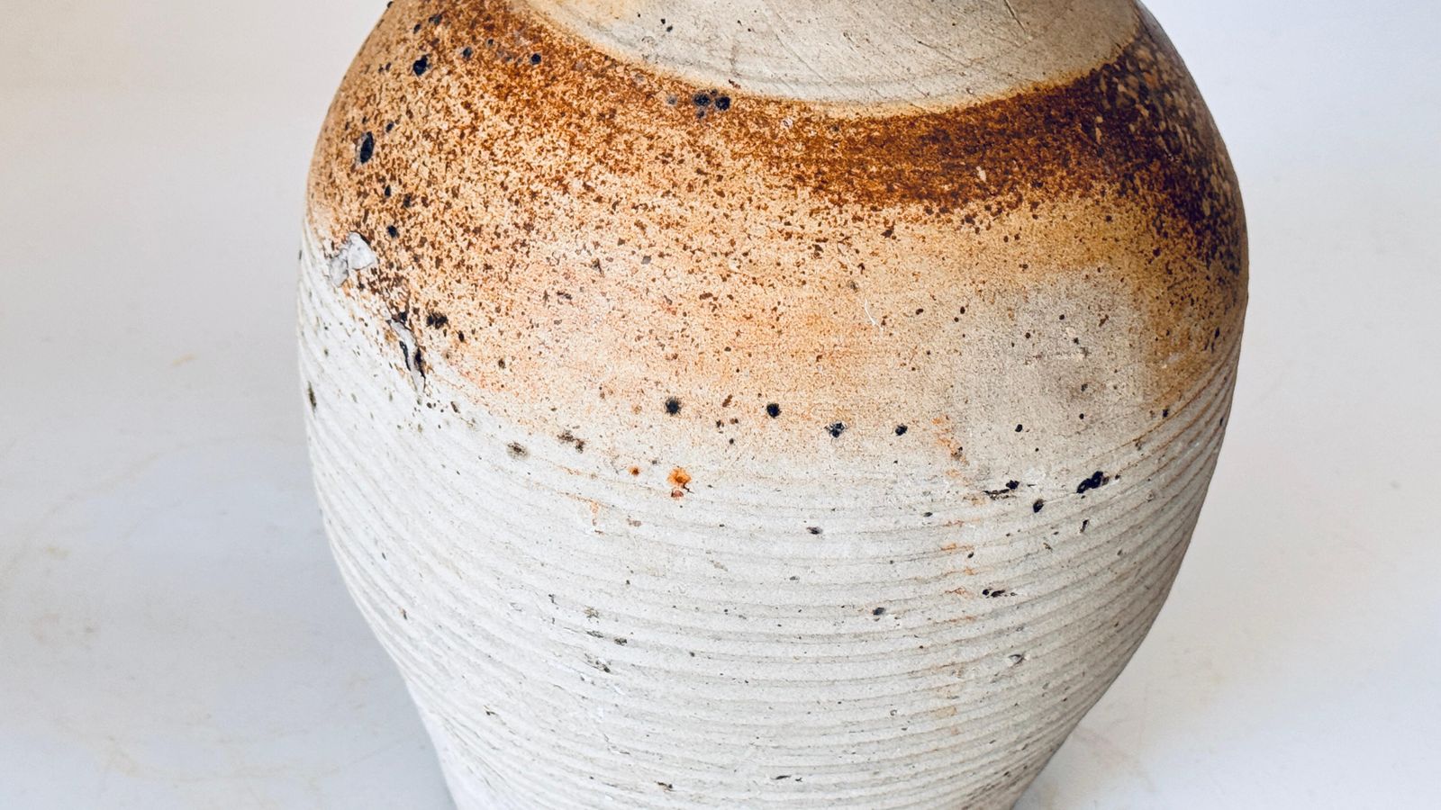 1950s 1960s French Provincial Pottery Jar, Côte D’azur Artisan Workshop photo Home Decor