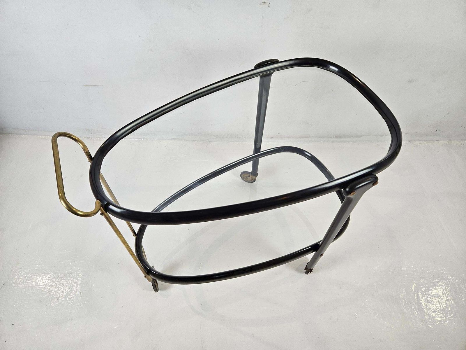 Midcentury Bar Cart By  Cesare Lacca Italy photo for sale