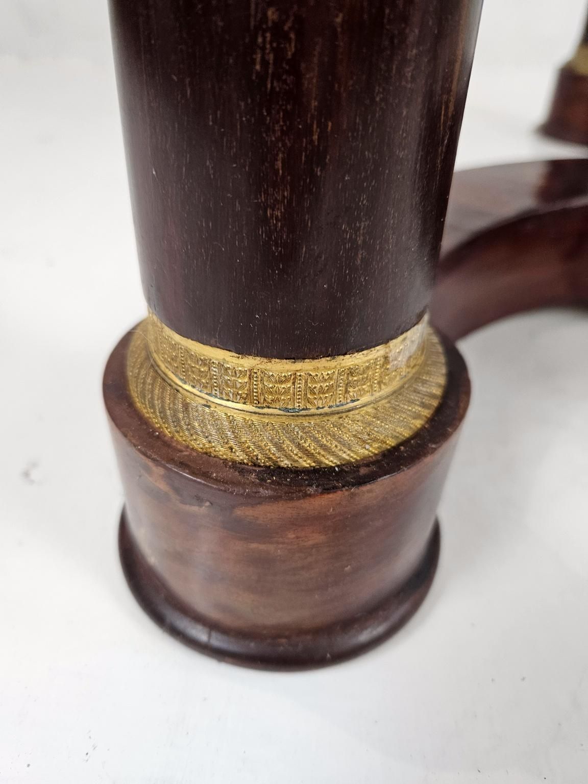 photo for sale Empire 19th Century Round Pedestal Table France