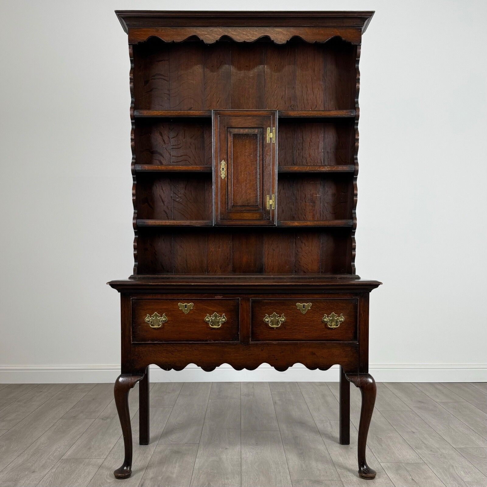Antique 20th Century Small Oak Dresser Of Good Quality