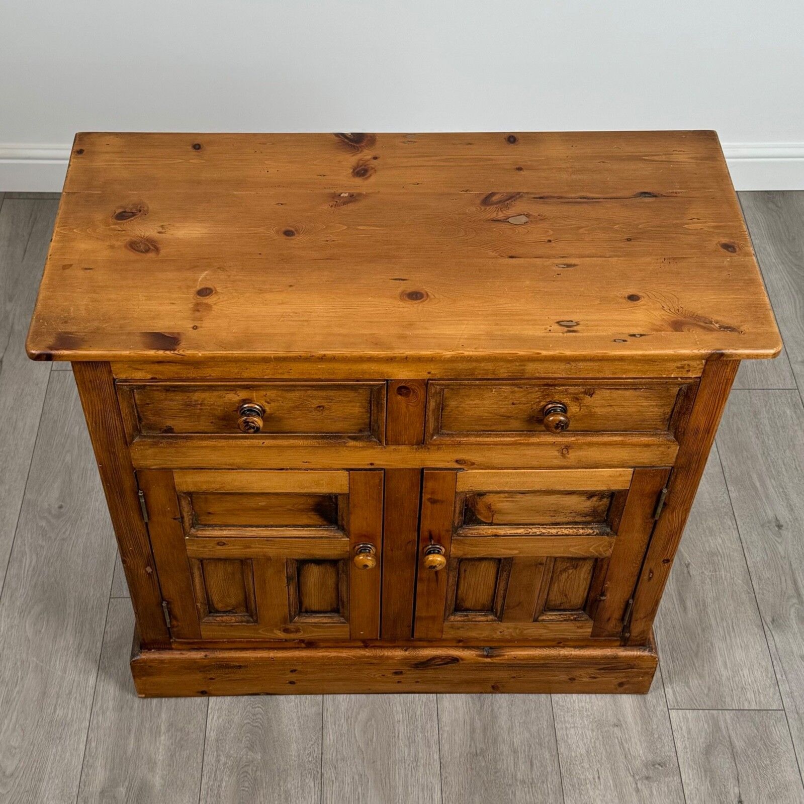 photo for sale Vintage 20th Century Pine Cupboard Of Good Quality