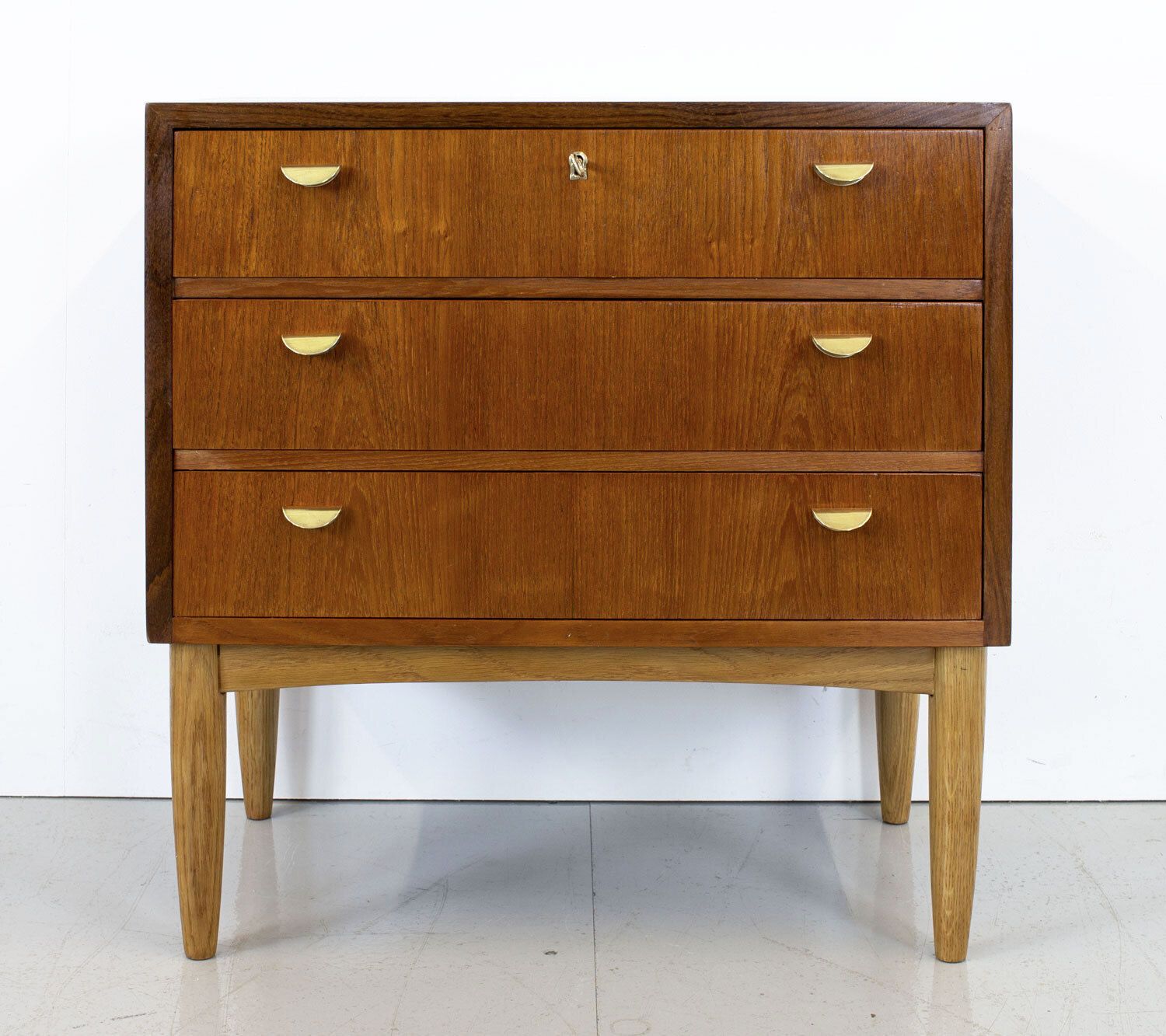 Mid Century Danish Teak Chest Of Drawers photo 695.0