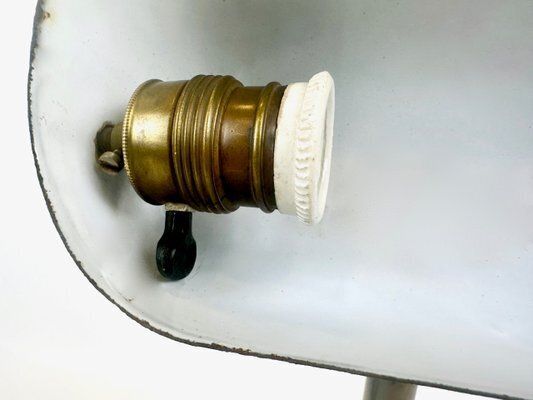 photo buy Art Deco Banker's Desk Lamp, Former Czechoslovakia, 1930s