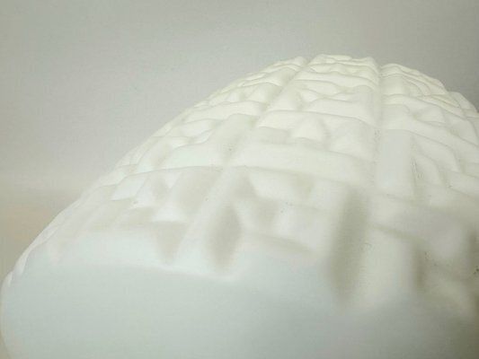 Mid Century Czech Milk Glass Pendant Lamp From Napako, 1960s photo vinterior