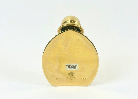 Mid Century Modern Brass Decanter By Pierre Forssell For Skultuna, 1960s photo for sale