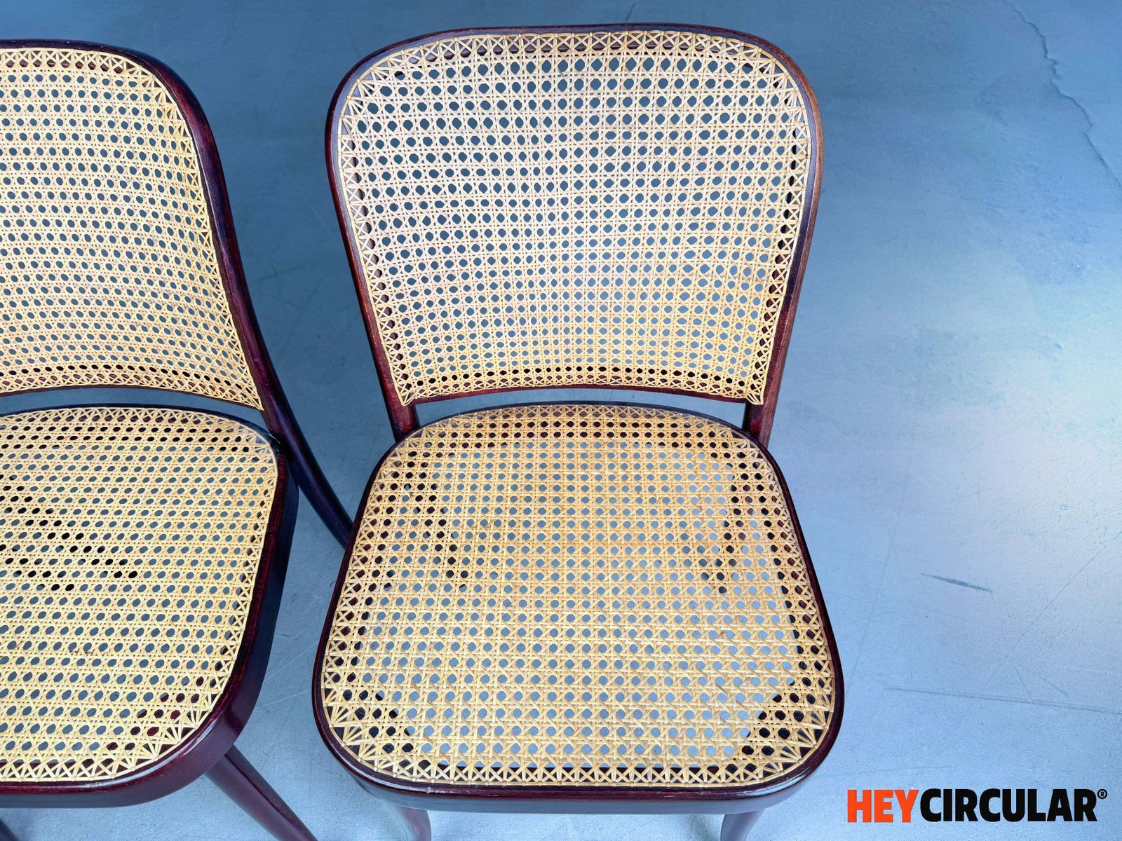 photo vinterior Set Of 4 Mid Century Chairs Thonet Model 811 Josef Hoffmann