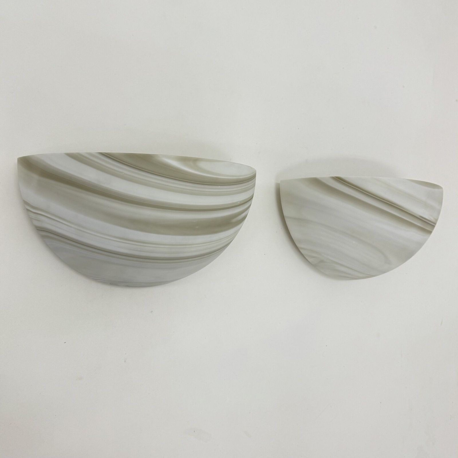 Set Van 2 Grote Peil & Puzzler Carrara Wandlampen, Jaren 1970 photo for sale