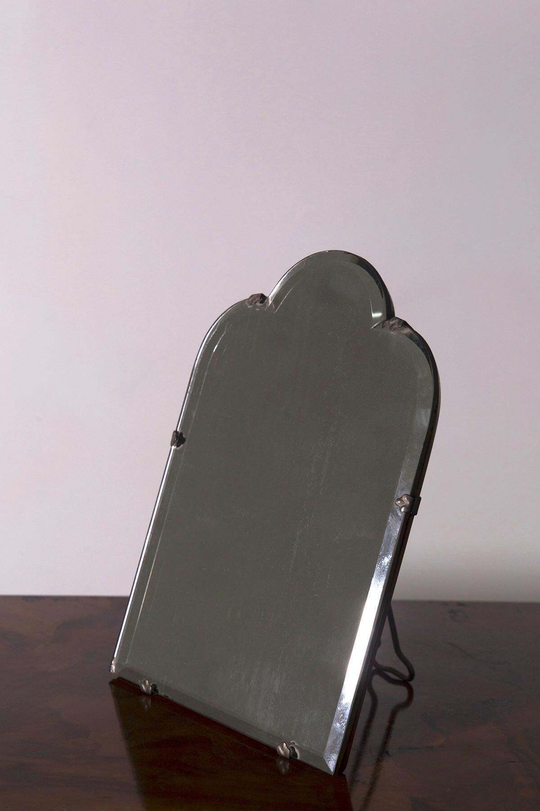 Elegant Table Mirror From The Italian Art Deco Period, Label photo buy