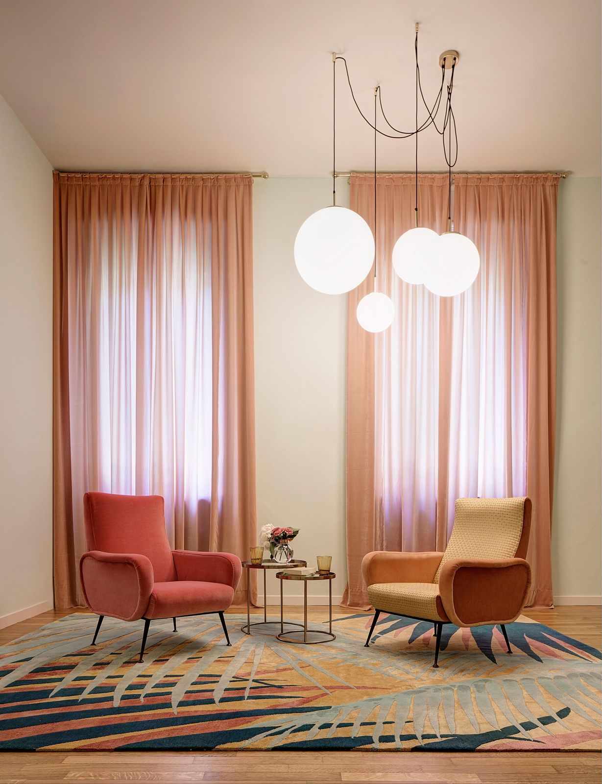 Elegant Modern Italian Wool And Velvet Jungle Style Rug photo Textiles