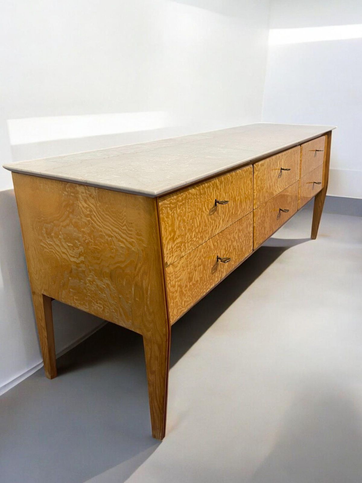 6000.0 Italian Mid Century Sideboard Or Chest Of Drawers Designed By Giò Ponti, 1950s photo