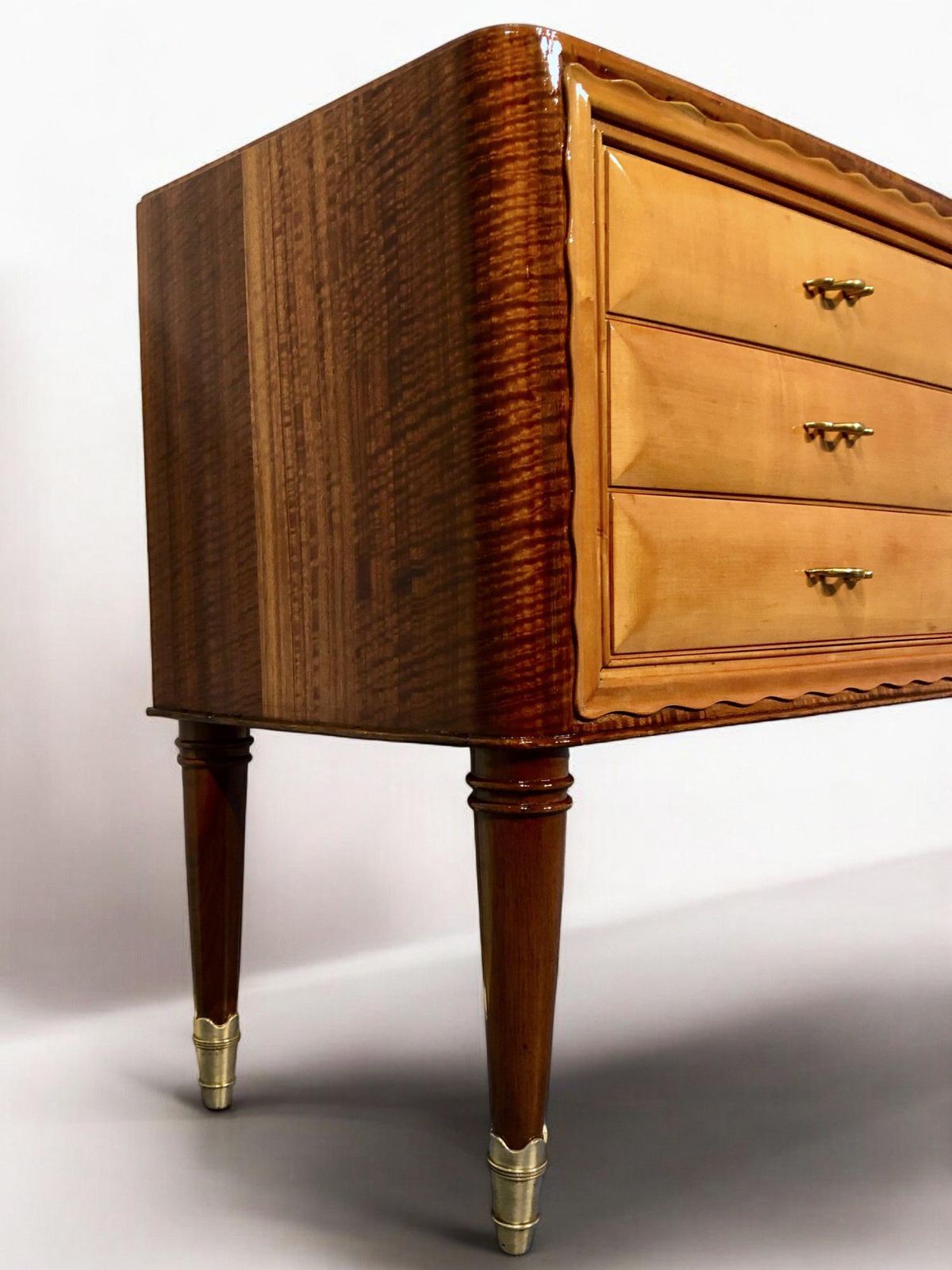Italian Mid Century Modern Chest Of Drawers By Paolo Buffa, 1950s photo for sale