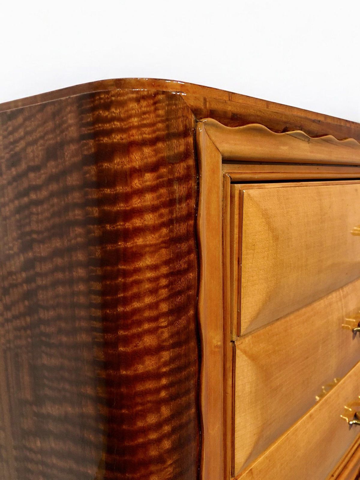 Italian Mid Century Modern Chest Of Drawers By Paolo Buffa, 1950s photo Furniture